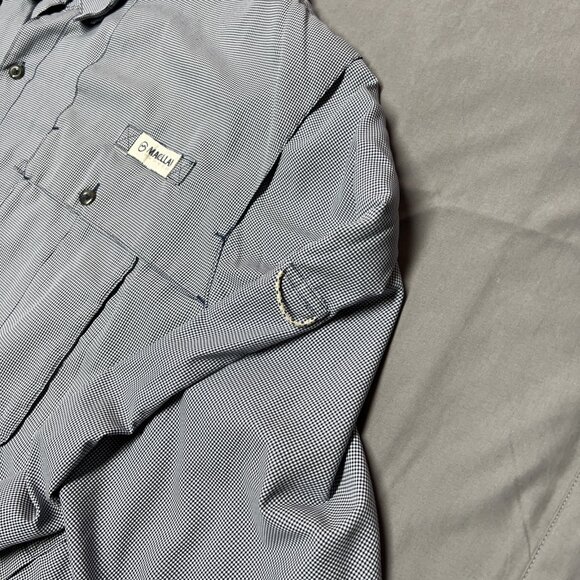 Magellan OutdoorsFish Gear Angler Fit Mag Wick Long Sleeve Vented Men's 3XL Blue - Picture 8 of 16